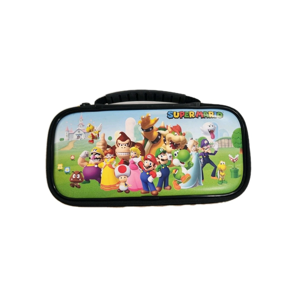 Nintendo Switch Super Mario Game Traveler Deluxe Travel Carrying Case‎ Hardshell
